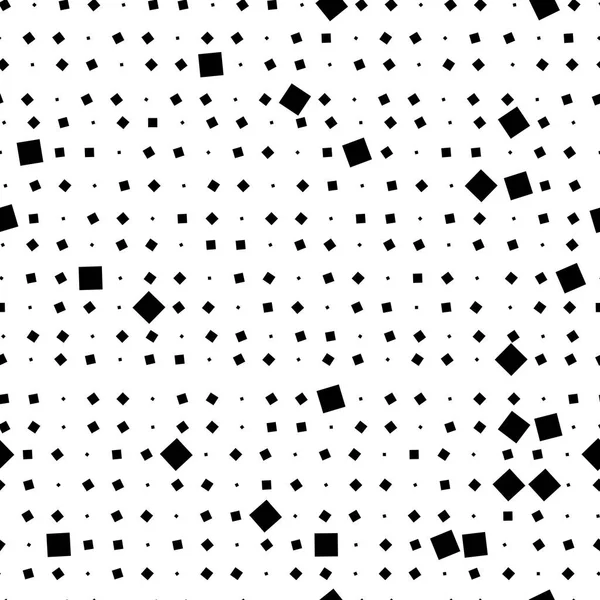 Bezproblémové geometrické černé a bílé ornament generované náhodné — Stockový vektor