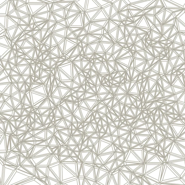 Geometriai fekete-fehér dísz random háromszögek által generált — Stock Vector