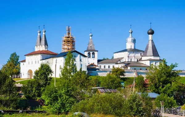 Jungfrau-Roschdestwenski-Beloserski-Kloster. ferapontovo, kirillovsky Bezirk, Gebiet Wologda, Russland — Stockfoto