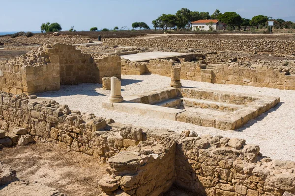 Kato Paphos Arkeologiska Park. Paphos, Cypern — Stockfoto