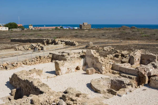 Kato Paphos Arkeologiska Park. Paphos, Cypern — Stockfoto