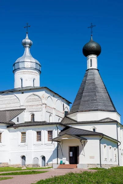 Virgin Rozhdestvensky Belozersky Monastery. Ferapontovo, Kirillovsky district, Vologda region, Russia — Stock Photo, Image