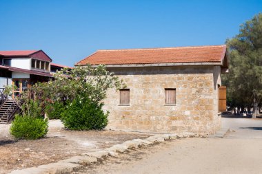 Kato Pafos arkeolojik Park. Paphos, Kıbrıs