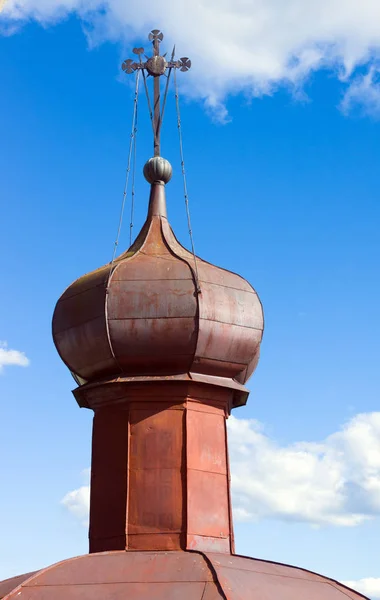 Dome of church in Kirillo-Belozersky monastery near City Kirillov, Vologda region — Stock Photo, Image