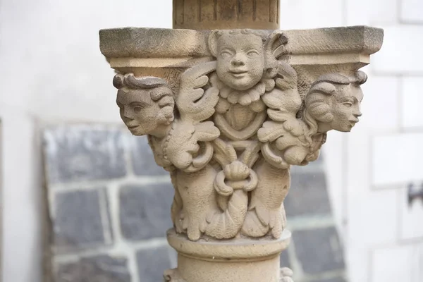 Detail am Rathaus in der malerischen Stadt Görlitz, Deutschland — Stockfoto