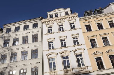 Goerlitz, Almanya'nın şehirdeki tarihi evleri restore