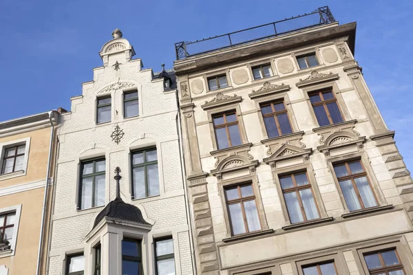 Goerlitz, Almanya'nın şehirdeki tarihi evleri restore