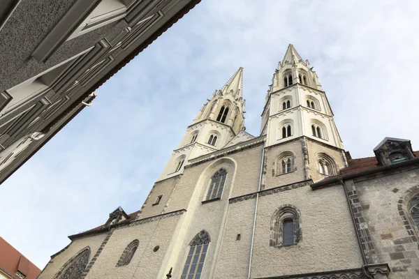 Chiesa Peterskirche nel twon di Goerlitz, Germania — Foto Stock