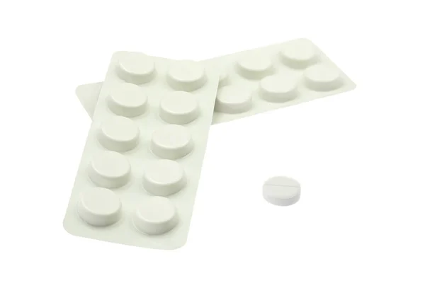 Group of medical pills, closeup — Stock Photo, Image