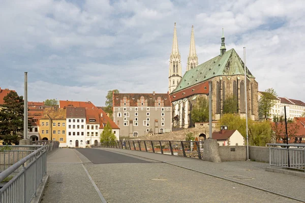 Εκκλησία Peterskirche, στην πόλη του Goerlitz, Γερμανία — Φωτογραφία Αρχείου