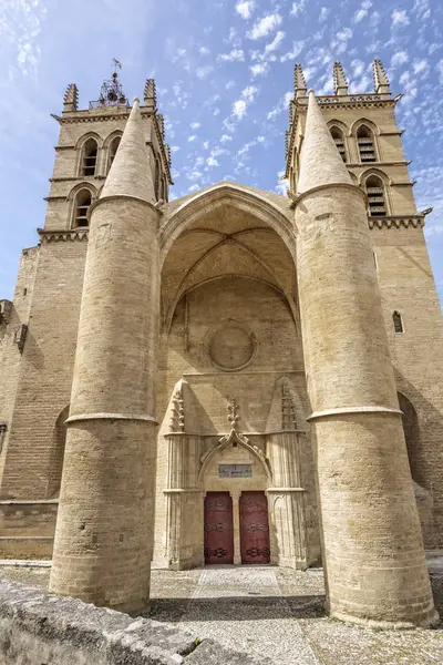 Kathedrale von Montpellier, Südfrankreich — Stockfoto
