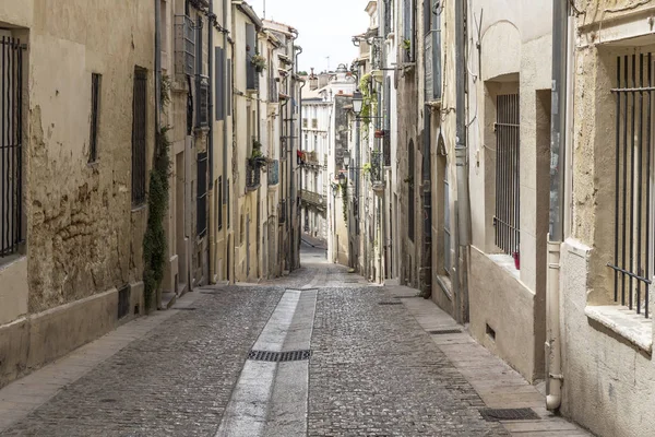 Malebné uličky v Montpellier, Jižní Francie — Stock fotografie
