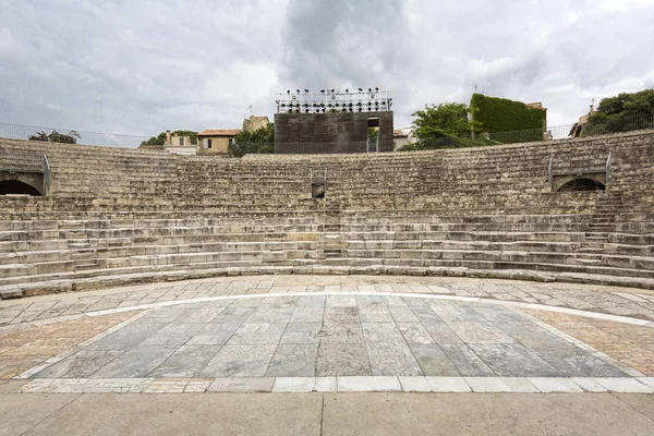 Römisches Amphitheater in Arles, Südfrankreich — Stockfoto