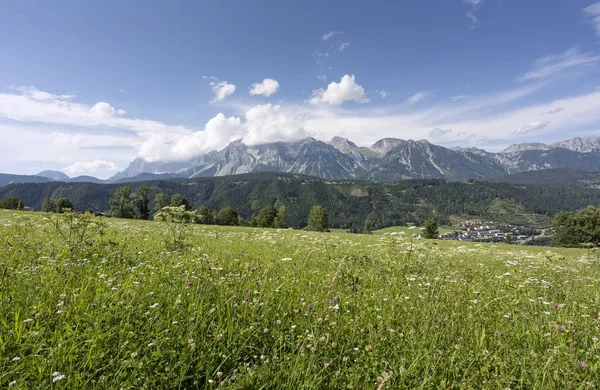 Południowa Część Masywu Dachstein Styrii Austria — Zdjęcie stockowe