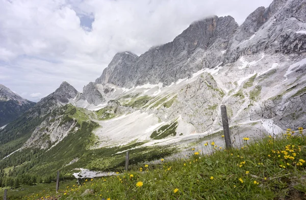Νότιο Τμήμα Στο Dachstein Massif Στη Στυρία Της Αυστρίας — Φωτογραφία Αρχείου