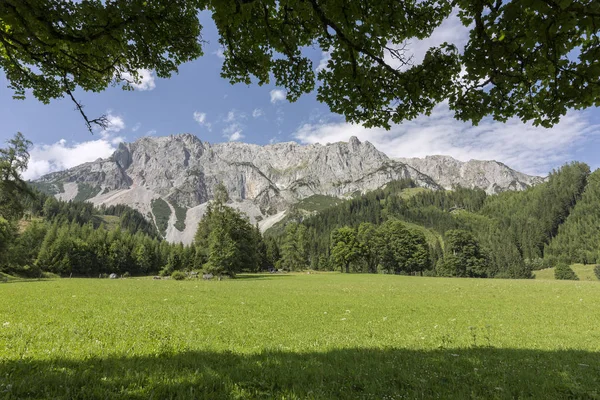 オーストリア シュタイアー マルク州のダッハシュタイン山塊の南部 — ストック写真