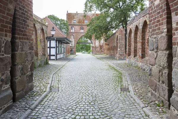 Stargarder Tor Gate Staden Neubrandenburg Tyskland — Stockfoto