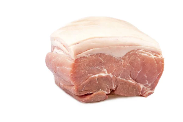 Whole Piece Roast Pork Raw — Stock Photo, Image