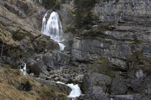 Kuhflucht-Wasserfälle bei Farchant — Stock fotografie
