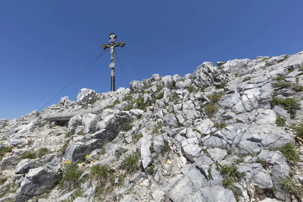 Breitenstein Berg Bayerska Alperna Sommaren Tyskland — Stockfoto