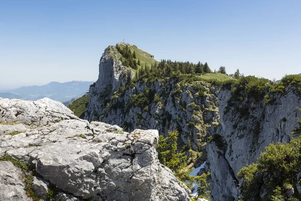 Breitenstein Montaña Los Alpes Bavarianos Verano Alemania —  Fotos de Stock