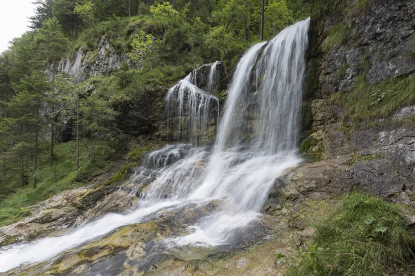 Cascadas de Weissbach en Baviera, Alemania — Foto de Stock