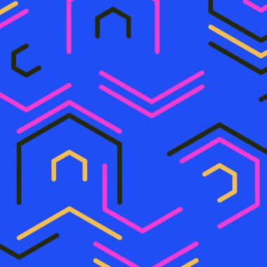 Vektör soyut altıgen şekiller arka plan