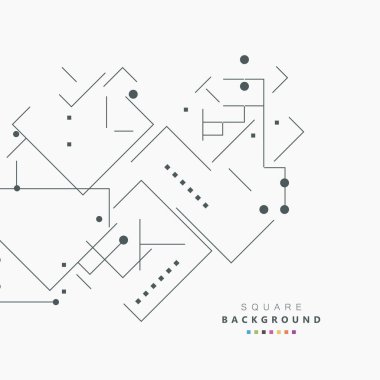 Özet satırları vektör arka plan