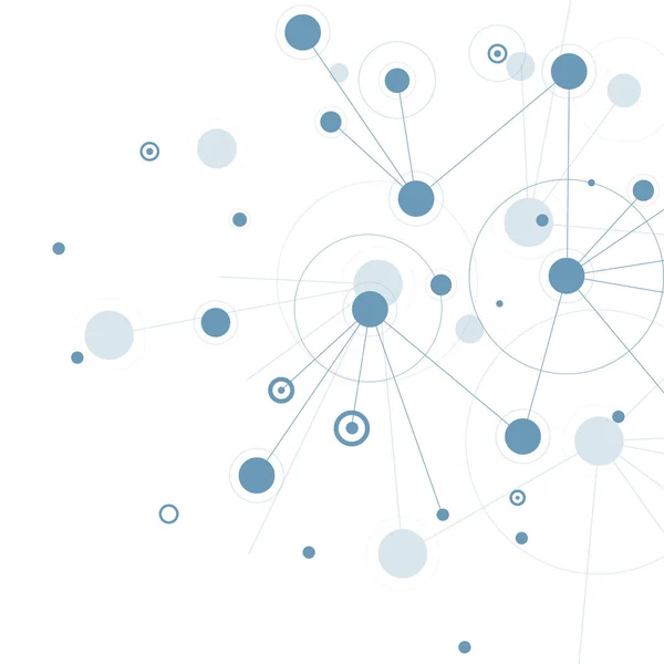 ネットワークおよび接続の設計の背景 — ストックベクタ