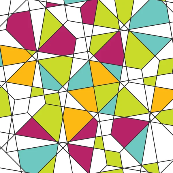 Vector abstrakt hexagon mönster. Moderna struktur med återkommande geometriska rutnät — Stock vektor