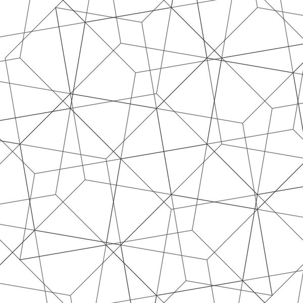 Vector abstract hexagon pattern. Modern texture with repeating geometric grid