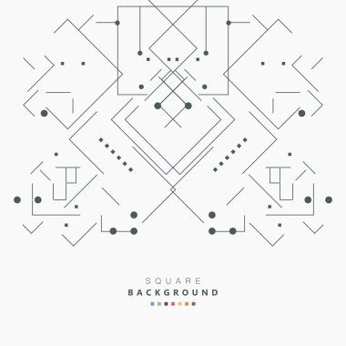 Özet satırları vektör arka plan