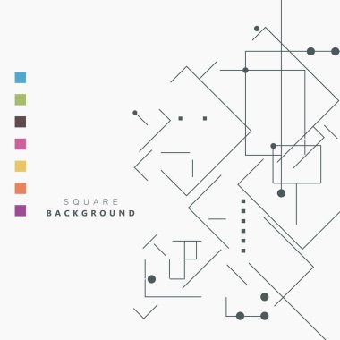 Özet satırları vektör arka plan