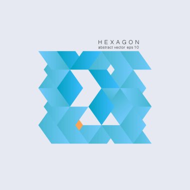 Soyut geometrik örtüşen üçgenler arka plan. Kapak tasarım şablonu