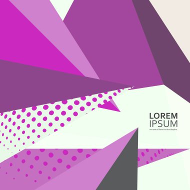 Vektör düşük Poli arka plan. Üçgenler ile soyut doku Illustration. Desen tasarım afiş, poster, afiş için