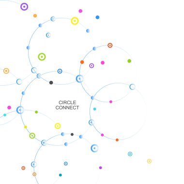 Daire bağlanmak ve ile kavşak noktası