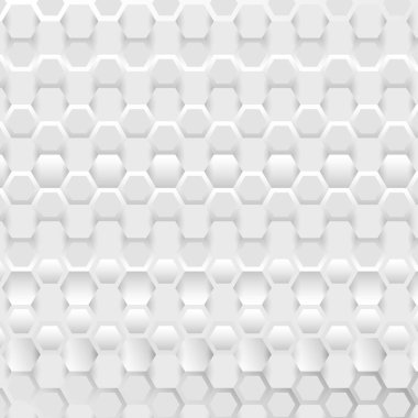 Altıgen beyaz ve gri desenli özet bağlantı arkaplanı