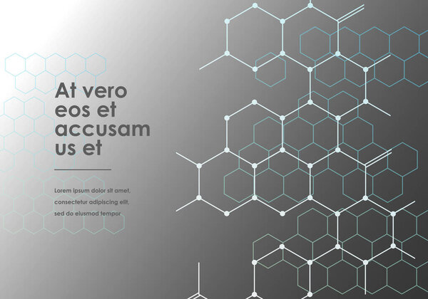 Абстрактный фоновый шестиугольник
.