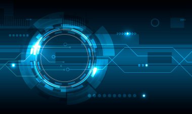 Tasarım için soyut parlak arkaplan. Parlak nesneler koyu renk