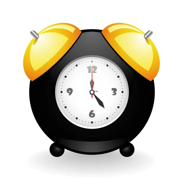 Alarm klokpictogram — Stockvector