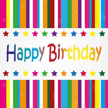 mutlu doğum günü kartı kutlamak