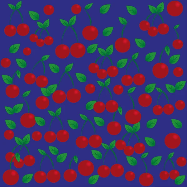 cherry berries art design