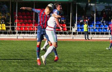  2 Ekim 2016 futbol maç Moskova ve Rostov-on-Don takımları. 