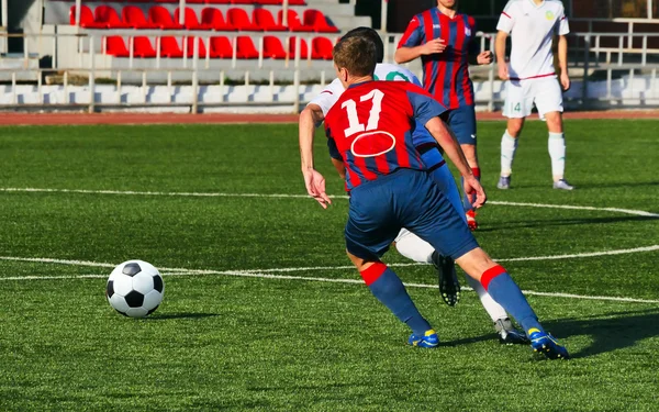 Momentos de fútbol caliente — Foto de Stock