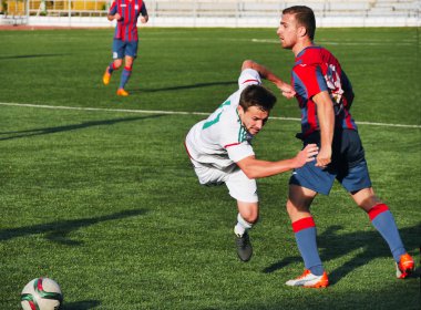 Bataysk. Rusya. Futbol Stadyumu. 2 Ekim 2016 futbol maç t