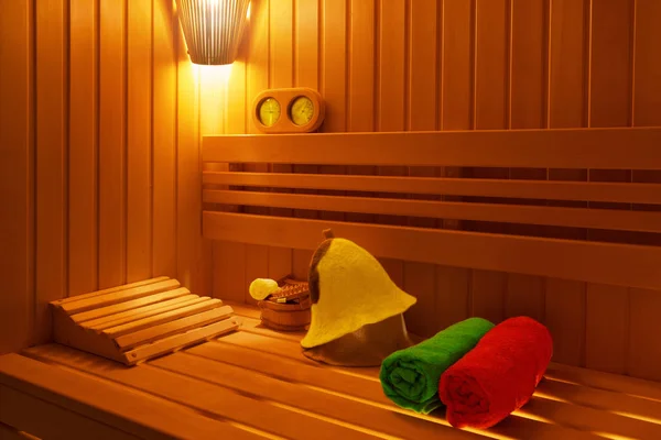 Traditionelle finnische Sauna — Stockfoto