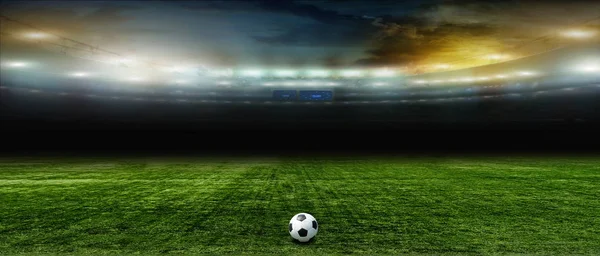 Voetbal bal.football .. — Stockfoto