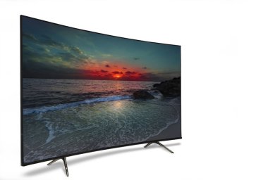 4k monitörü beyazda izole edildi