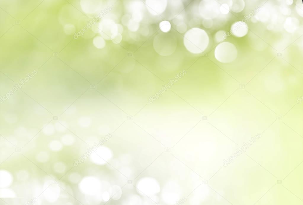 abstract spring background with bokeh effects. 