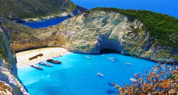 Grécia. A ilha de Zakynthos. Mar Jónico . — Fotografia de Stock